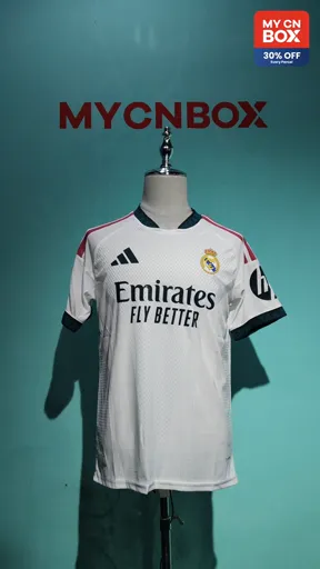 2627 real madrid home customized no. 5 star + champions league armband