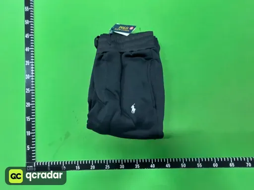 裤子黑色白标