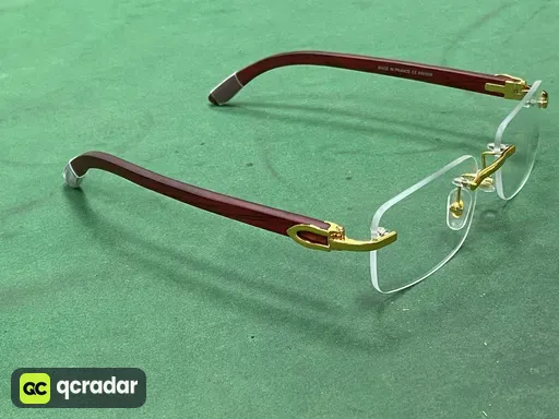 C6 gold frame transparent sheet