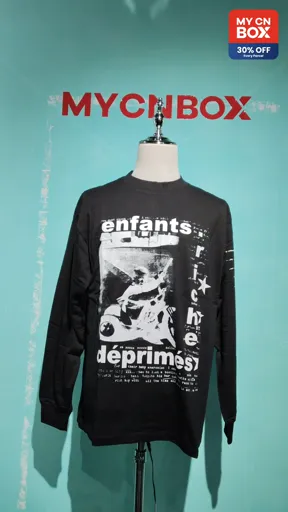 ER018 long sleeve T black