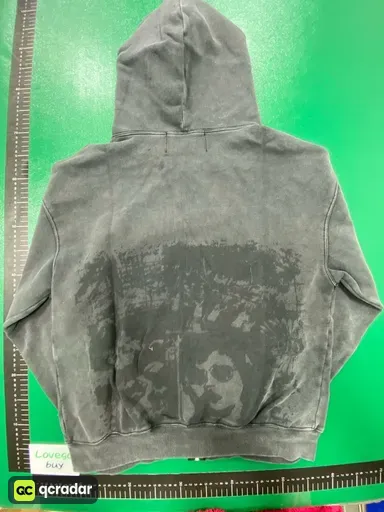 Er830 hooded zipper sweatshirt
