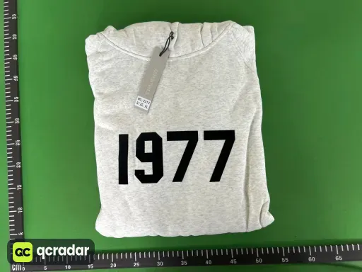 1977卫衣白灰色
