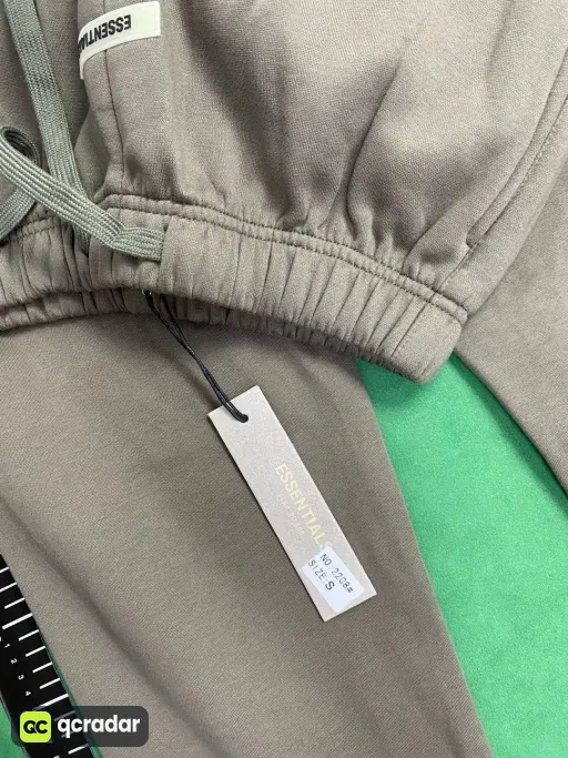 Gray trousers