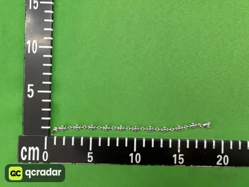 复古白钻手链18cm