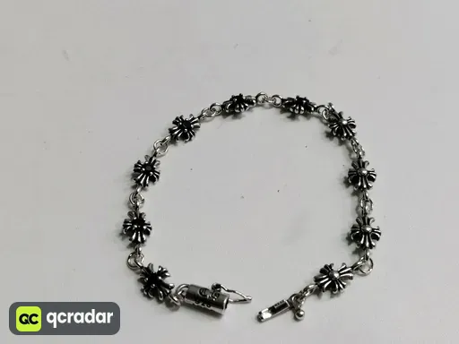 Vintage black diamond bracelet 18cm