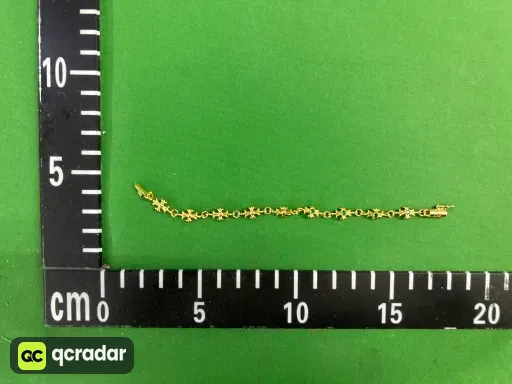 金色绿钻手链16cm