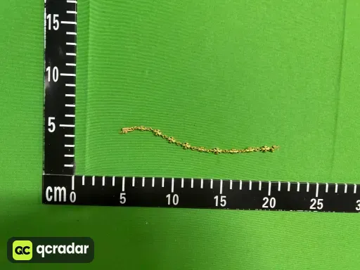 金色白钻手链16cm