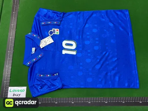 1994 italy home jersey #10