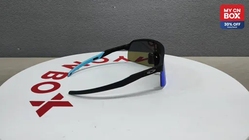 Black frame silver dark blue