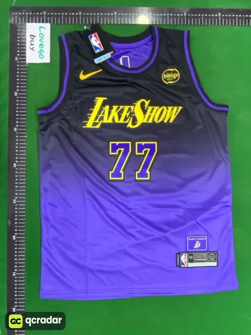 25 lakers 77 city edition purple