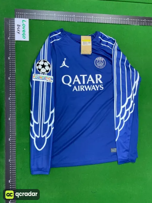 24-25 paris three guest long sleeve no. 29 star plus champions league fair strip