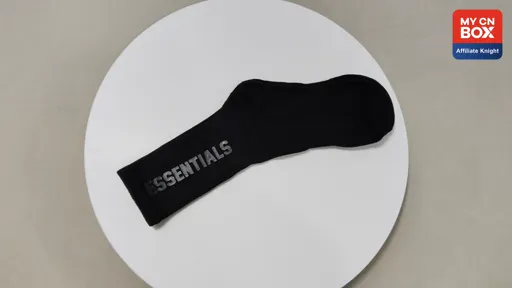 Ess rubber label black long
