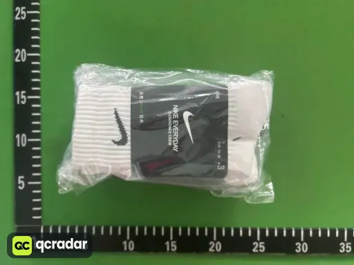 毛巾底长筒白色