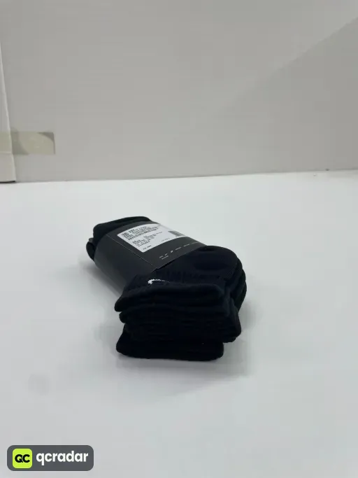 毛巾底中筒黑色