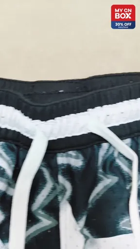 NO10 tie-dye black