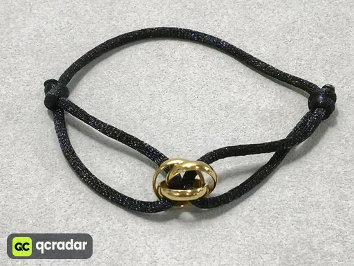 Black Rope Gold Accessories