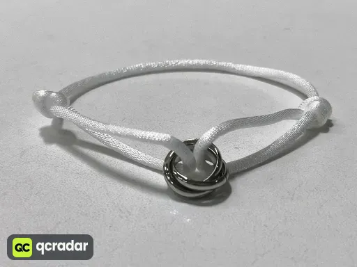 White rope + steel color accessories