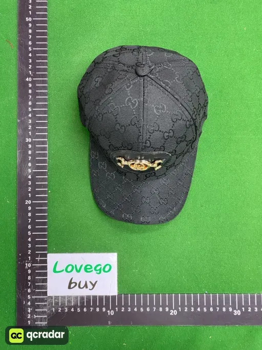 G chain baseball cap Black