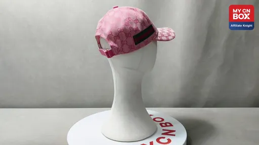 Small g leather top pink