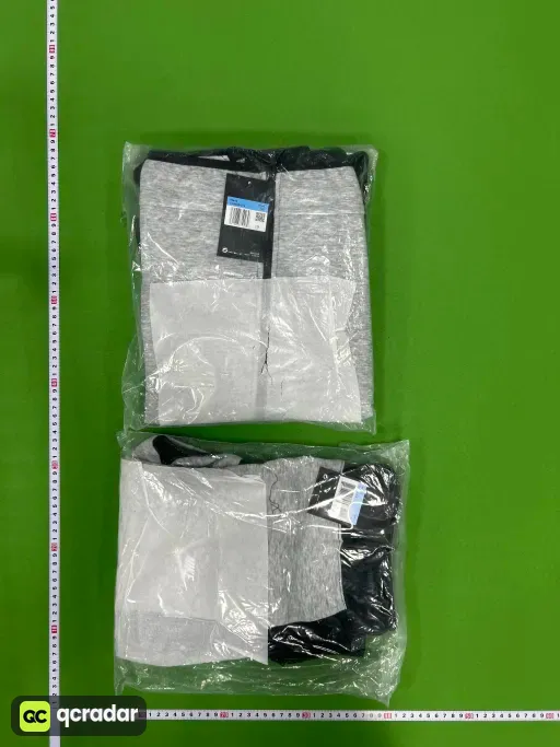 套装.黑拼浅灰(全袖）
