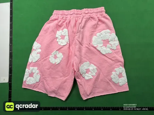 粉色短裤