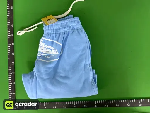 天蓝色短裤