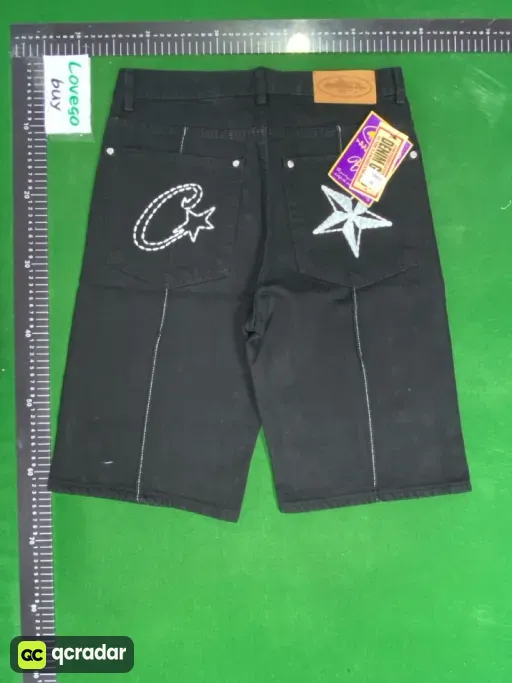 Black Jeans Shorts