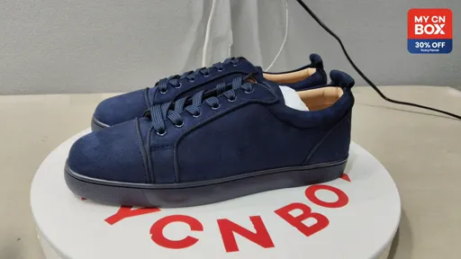 Dark blue electric embroidery
