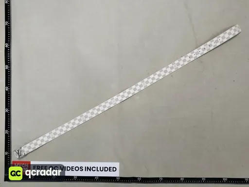White lattice silver buckle