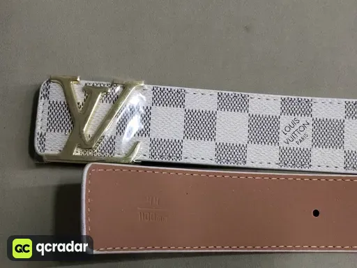 White gold buckle