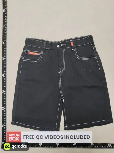 D10 black shorts