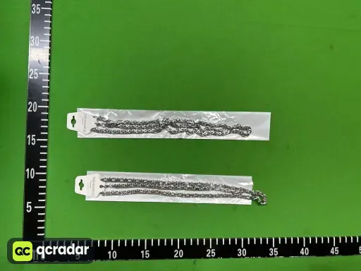 6mm钢色套装  手链23cm+项链55cm