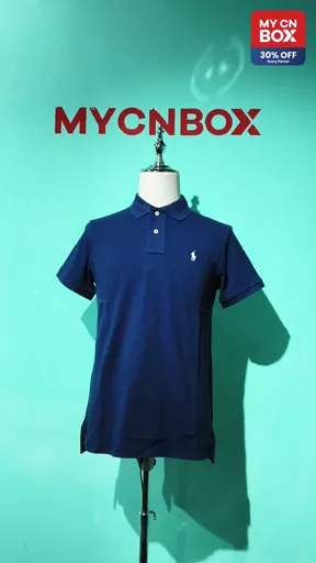 Navy blue [white label]