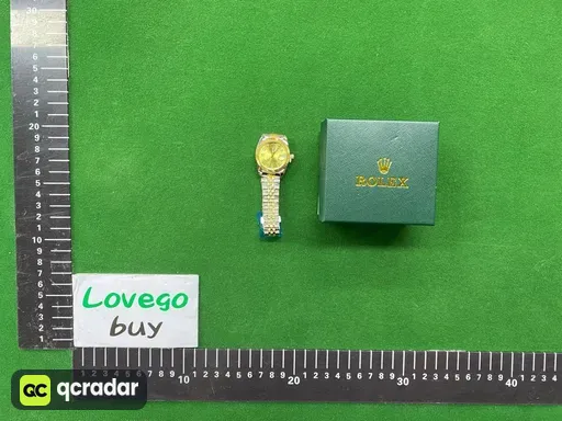 Log no diamond women's room gold 28mm
