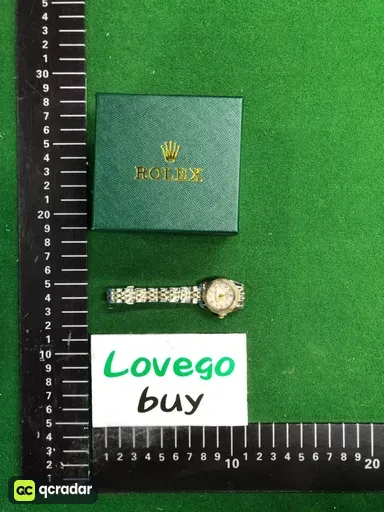 Log no diamond women's room gold powder 28mm