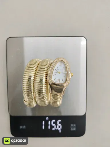 Fat london snake-golden white