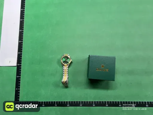 日志实心钢带罗马间金绿