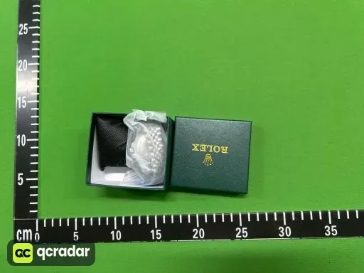 四针水鬼 五珠银色表带 绿水鬼
