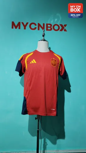 2627 short sleeve spanish red