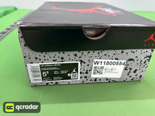 aj4-黑红