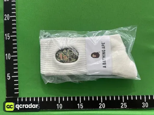 长款白绿色刺绣