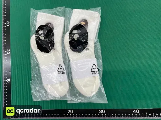 短款白咖色刺绣