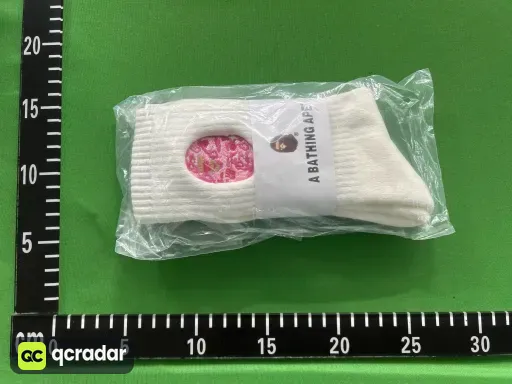 长款白粉色刺绣