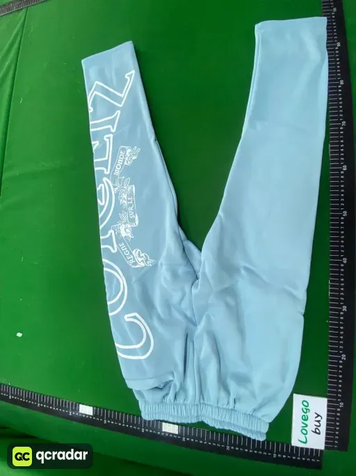 Light blue trousers