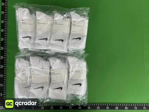 毛巾底白色M【长筒卡装】