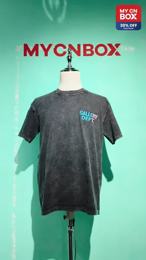 Pink and blue gradient washed black