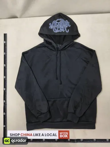 T03 black sweatshirt [grey print]
