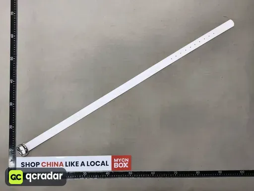 [15 white crosses on white background - thickened round buckle] crow ch holy sword heart belt