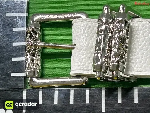 【15个彩色十字白底-加厚滚轮】克罗CH圣剑心皮带