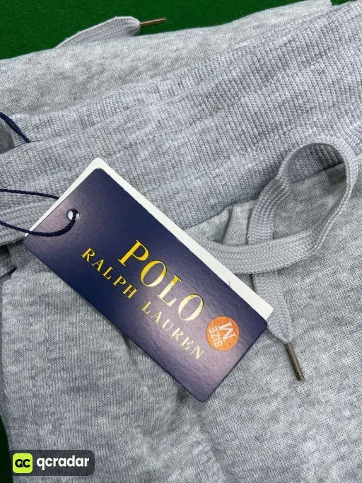 Pants light gray green label